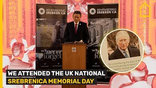 We attended the UK National Srebrenica Memorial Day [upl. by Grof]