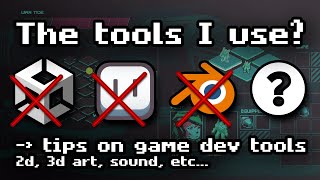 Why I dont use Aseprite  The Tools I Use for Indie Game Dev 2D and 3D [upl. by Ahsiya653]