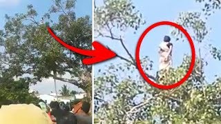 कैमरे में कैद खौफनाक नज़ारा । scary things caught camera [upl. by Aihsemot]