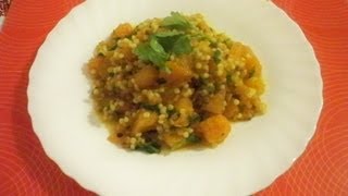 Fregula Sarda in Crema di Zucca HalloweenMenù 1 Puntata [upl. by Kalb]