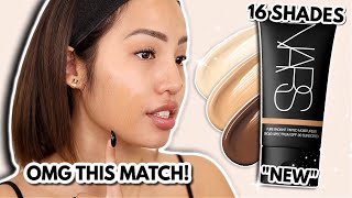 THE BEST quotNEWquot NARS PURE RADIANT TINTED MOISTURIZER  WEAR TEST [upl. by Abebi]