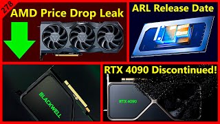 AMD Price Drop Leak Nvidia Kills RTX 4090 5090 Intel Arrow Lake Release Date  Broken Silicon 278 [upl. by Maillw]