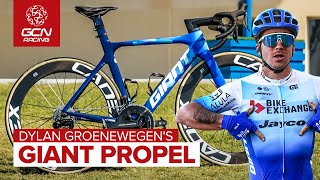 Dylan Groenewegens Giant Propel  A Sprinters Weapon [upl. by Ycak]