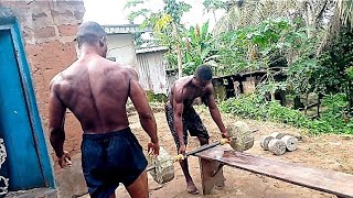 I wish we couldve access to better gym but no excuseThis Africa [upl. by Rebmac651]