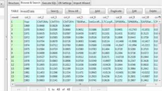 SQLite 03 Importing EXCEL into SQLite [upl. by Kcirdle]