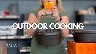 OUTDOOR COOKING  Gietijzer  Deel 2  Product Review  RAUW21 [upl. by Ramey]