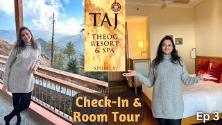 Himachal Trip  Taj Theog Resort amp Spa  Beautiful Luxury Resort in Shimla  Complete Room Tour [upl. by Anirpas198]