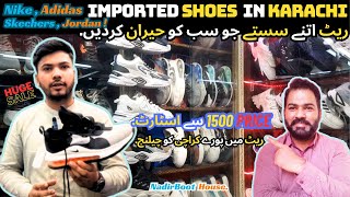 Imported Shoes In Karachi Vlog  Branded Shoes In Karachi  Nike Adidas Skechers Jordan Balmain [upl. by Dleifyar]