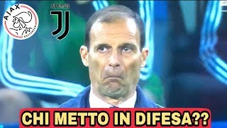 CHIELLINI SALTA LAJAX  I dubbi di Allegri [upl. by Cargian]