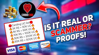 Reality of Carding uc  Exposed  PUBGBGMI [upl. by Etnovahs]