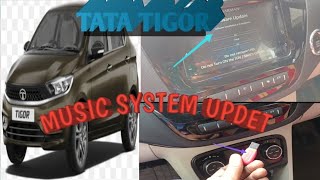 tata tigor infotainment system update [upl. by Anaitsirc]