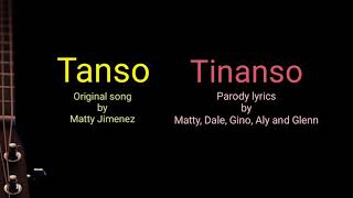 Tanso  Tinanso  Matty Jimenez  Karaoke Version [upl. by Asselam]