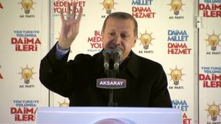 Başbakan Recep Tayyip Erdoğan Ak Parti Aksaray Mitingi FULL KALİTE LOGOSUZ 13032014 [upl. by Rust464]