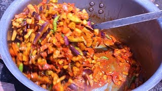 Oil Brinjal for Biryani Muslim Style  Restaurant Biryani Gravy  Side gravy for biryani [upl. by Ennylcaj693]