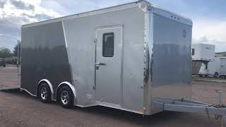 Wells Cargo 85x20 Cargo Trailer  the best set up in trailer towing [upl. by Ettennor]