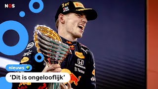 Max Verstappen is wereldkampioen [upl. by Ky]