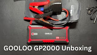 GooLoo GP2000 Jump Start Power Bank Unboxing [upl. by Rehpotsirc134]