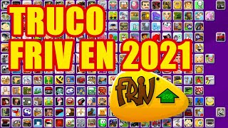 🟡 TRUCO PARA JUGAR JUEGOS FRIV ORIGINALES EN 2021 ✅ FUNCIONA 😱😱😱 [upl. by Odlanar]