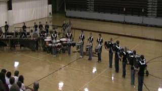 Waukee Drumline  Ankeny Indoor 2009 3 [upl. by Ermeena]