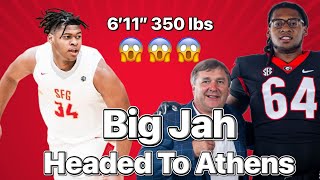 Georgia lands 6’11” former basketball standout Jahzare Jackson [upl. by Gatian833]