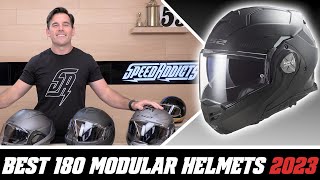 Best 180 Degree Modular Motorcycle Helmets at SpeedAddictscom [upl. by Ahtivak825]