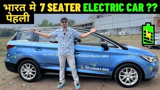 New 2023 BYD E6 Most Spacious Electric Car In India [upl. by Akemrehs]