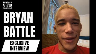 Bryan Battle talks Gabe Green fight loss to Rinat Fakhretdinov amp Adesanyas KO [upl. by Adyam586]