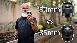 50mm vs 85mm Focal length Comparison Test [upl. by Petty]