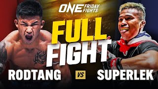 Biggest Fight In Muay Thai History Rodtang vs Superlek  MMA Full Fight 2024 [upl. by Janek]