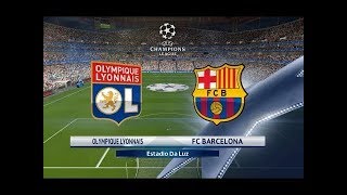 Lyon vs Barcelona Live Stream Champions League Live Stats  Countdown HD [upl. by Roosnam]