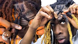 How to Braid amp Retwist Dreads YOURSELF cheap quick amp easy [upl. by Korie]