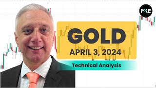 Gold Daily Forecast and Technical Analysis for April 03 2024 by Bruce Powers CMT FX Empire [upl. by Anaizit]