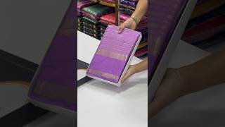 Light Lavender Semi Katan Silk Saree  Priced at ₹1695  saree sanjar [upl. by Yahsan]