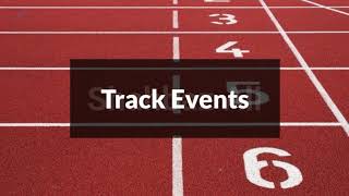 track events  track events in athletics  track events explained  track events in olympics [upl. by Wolfson591]