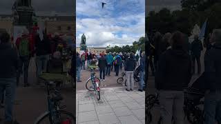 KARLSRUHE STEHT AUF Friedenskundgebung Friedensdemo 28092024 [upl. by Magdau]