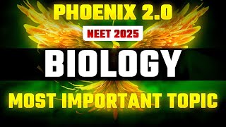 Phoenix 20 Biology Most Important Video for NEET 2025  Unacademy NEET Toppers  Udaan [upl. by Violetta]