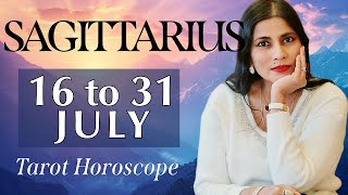 SAGITTARIUS Tarot reading from 16 to 31 July 2024 [upl. by Jany]