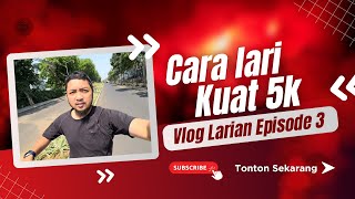 Cara kuat lari 5k pertahankan pace rendah fokus jarak [upl. by Han775]