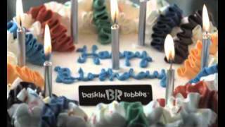 BaskinRobbins TVC 2010 Happy Ice Cream Cake To You Ver 1 [upl. by Zelten]