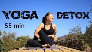 Yoga DETOX  mejorar digestion circulacion desintoxicar todos niveles  MalovaElena [upl. by Noteek]