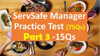 ServSafe Manager Practice Test  Part 3  Servsafe manager 7th  Servsafe manager study guidle [upl. by Jule277]