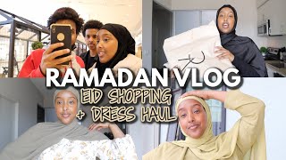 Ramadan Vlog Ep 5  Veiled Collection Haul 2022  Eid Outfit Inspo  Shopping with siblings [upl. by Fennessy123]