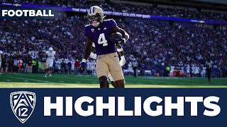 No 8 Washington vs Tulsa Football Highlights  2023 Season [upl. by Yznel]