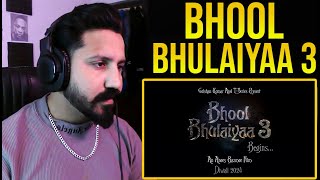 Bhool Bhulaiyaa 3 Begins  Kartik Aaryan Vidya Balan Tripti Dimri  Arijit Singh Anees  Reaction [upl. by Ithnan]