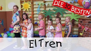 👩🏼 El Tren  Singen Tanzen und Bewegen  Kinderlieder [upl. by Aida]