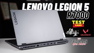 TEST GAME Hiệu năng như này liệu đã tương xứng với tầm giá   Lenovo Legion 5 R7000 [upl. by Elwee892]