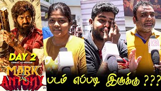 Mark Antony Public Review DAY 2  Mark Antony Review  Mark Antony Movie Review TamilCinemaReview [upl. by Gaw]