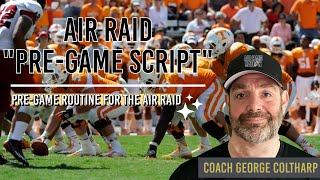 Game Day Air Raid PreGame Routine Explained [upl. by Lavotsirc]