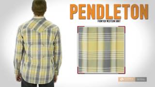 Pendleton Frontier Western Shirt  Snap Front Long Sleeve For Men [upl. by Aninat]