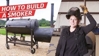 How Custom Barbecue Smokers are Made — How To Make It [upl. by Aneloaup]